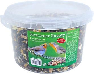Boon Streufutter Energy 4 Jahreszeiten für Eichhörnchen und Igel 2,5 l – Bild 1 von 3