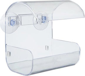 Produktbild von Boon Transparentes Vogelhaus aus Kunststoff für das Fenster