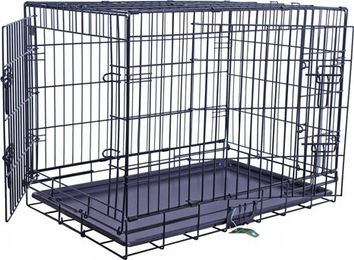 Boon Transportbox Bench 2-türig Schwarz 91 x 55 x 65 cm – Bild 1 von 2