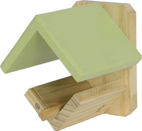 Boon Vogelhaus aus Holz in Braun und Grün – Bild 1 von 2