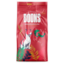 Produktbild von BOONS Mini Adult Hundefutter Lachs getreidefrei und hypoallergen 2 kg