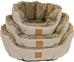 Boony Est. 1941 Hundekörbchen Grizzly Brown 40 cm – Bild 1 von 1