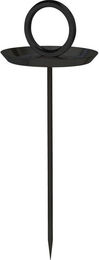 Produktbild von Born in Sweden Vogeltränke und Vogelbad aus Edelstahl Höhe 60 cm Durchmesser 22 cm