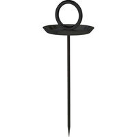 Produktbild von Born in Sweden Vogeltränke und Vogelbad aus Edelstahl Höhe 60 cm Durchmesser 22 cm