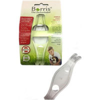 Produktbild von Borris Zeckenhebel aus recyceltem Material in Weiß