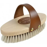 Produktbild von Borstiq Goathair Weiche Reitsportbürste aus Naturmaterial XS in Braun und Beige