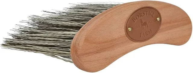 Produktbild von Borstiq Pferdebürste aus Holz in Beige und Braun