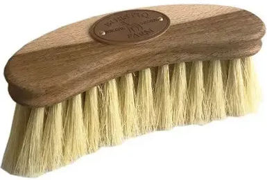 Produktbild von Borstiq Pferdebürste aus Holz in Gelb und Beige