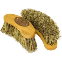 Produktbild von Borstiq Pferdebürste Banane aus Holz in Gelb und Beige