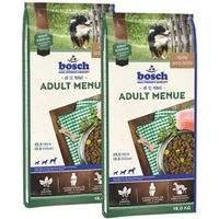 Produktbild von Bosch Adult Menue Hundefutter Geflügel und Fisch für erwachsene Hunde 2x15 kg - 2 x 15 kg
