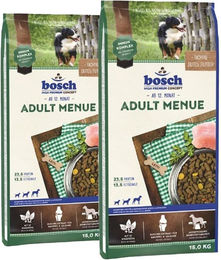 Produktbild von Bosch Adult Menue Hundefutter Sensitive Geflügel und Fisch 30 kg (2 x 15 kg) - 2 x 15 kg