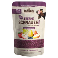 Produktbild von Bosch Freshe Schnauze Fruchtiger Obstgarten Nassfutter Topping für Hunde Adult 200 g - 8 x 200 g