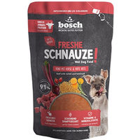 Produktbild von Bosch Freshe Schnauze Hund Nassfutter Rind mit Hirse und Rote Bete ohne Zucker 8x250 g