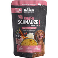 Produktbild von Bosch Freshe Schnauze Hundefutter Huhn mit Reis und Karotten ohne Zucker 8x250 g