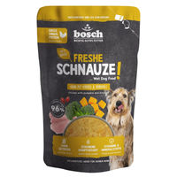 Produktbild von Bosch Freshe Schnauze Nassfutter Huhn Stückchen in Sauce für Hunde Adult Getreidefrei 8 x 250 g - 8 x 250 g