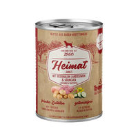 Produktbild von Bosch Heimat Hund Nassfutter Adult Landschwein und Huhn Stückchen in Sauce getreidefrei 12x 400g - 12 x 400 g