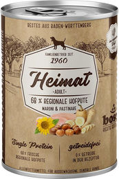 Bosch Heimat Hund Nassfutter Adult Pute Stückchen in Sauce Sensitive 12x400g - 12 x 400 g – Bild 1 von 3