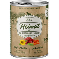 Produktbild von Bosch Heimat Hundefutter Adult mit regionalem Landrind Monoprotein Sensitive Stückchen in Sauce 12x400g - 12 x 400 g