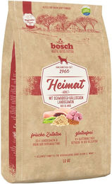Produktbild von Bosch Heimat Hundefutter Adult mit Schwäbisch-Hällischem Landschwein, Reis und Hirse glutenfrei 1 kg - 1 kg