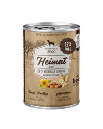 Bosch Heimat Hundefutter Adult Pute getreidefrei 12 x 400 g – Bild 1 von 1
