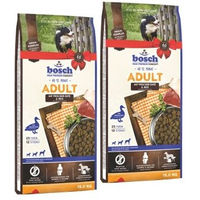 Produktbild von Bosch High Premium Concept Adult Hundefutter Ente und Reis Sensitive 2x15 kg - 2 x 15 kg