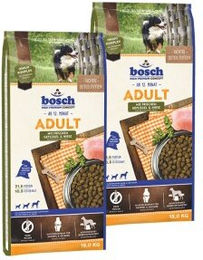 Produktbild von Bosch High Premium Concept Adult Hundefutter Geflügel und Hirse 2x15 kg - 2 x 15 kg