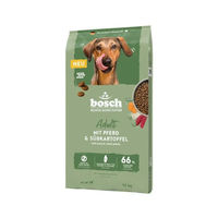 Produktbild von Bosch HPC Hundefutter Adult Pferd und Geflügel mit Süßkartoffel glutenfrei und sensitive 2 x 12 kg