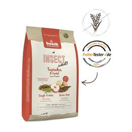 Bosch HPC Insect Adult Hundefutter Tapioka und Apfel getreidefrei 800 g - 800 g – Bild 1 von 3