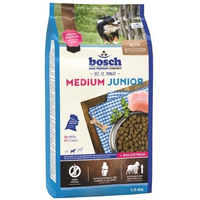 Produktbild von Bosch HPC Medium Junior Hundetrockenfutter mit Geflügel und Fisch weizenfrei 1 kg - 1 kg