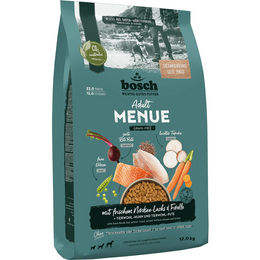 Bosch HPC Menue Adult Hundetrockenfutter Nordsee-Lachs und Forelle getreidefrei 12 kg - 12 kg – Bild 1 von 6