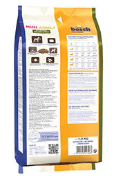Bosch HPC Mini Adult Hundetrockenfutter mit frischem Geflügel und Hirse für ausgewachsene kleine Hunde 5 x 1 kg - 5 x 1 kg – Bild 1 von 2