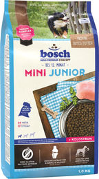Bosch HPC Mini Junior Hundefutter Getreidefrei Geflügel Kroketten 1 kg – Bild 1 von 3
