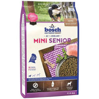 Produktbild von Bosch HPC Mini Senior Hundetrockenfutter Geflügel oder Fisch glutenfrei 2500 g - 2,5 kg