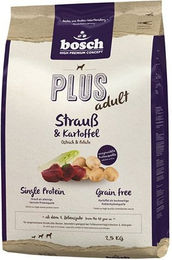 Bosch HPC Plus Hundetrockenfutter Adult Strauß und Kartoffel getreidefrei hypoallergen 2,5 kg - 2,5 kg – Bild 1 von 11
