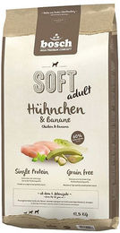 Bosch HPC Soft Adult Hundefutter Hühnchen und Banane getreidefrei Monoprotein 12,5 kg - 12,5 kg – Bild 1 von 9