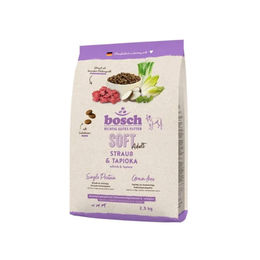 Bosch HPC SOFT Adult Hundefutter Strauß & Tapioka Getreidefrei Monoprotein 2,5 kg – Bild 1 von 1