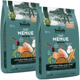 Produktbild von Bosch HPC Trockenfutter Hund Adult Menue Nordsee-Lachs & Forelle Getreidefrei 2x12 kg - 2 x 12 kg