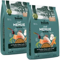 Produktbild von Bosch HPC Trockenfutter Hund Adult Menue Nordsee-Lachs & Forelle Getreidefrei 2x12 kg - 2 x 12 kg