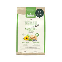 Produktbild von Bosch HPC Vegan & Insect Hundefutter Adult Kartoffeln & Erbsen Getreidefrei Hypoallergen 4 x 2,5 kg - 4 x 2,5 kg