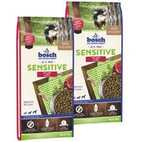 Produktbild von Bosch Hund Trockenfutter Adult Sensitive Lamm & Reis 2x15 kg - 2 x 15 kg