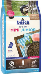Produktbild von Bosch Hundefutter Mini Junior Geflügel 2x15kg