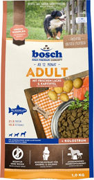 Bosch Hundetrockenfutter Adult Lachs und Geflügel 1 kg - 1 kg – Bild 1 von 7