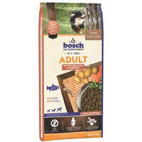 Produktbild von Bosch Hundetrockenfutter Adult Lachs und Geflügel Getreidefrei 15 kg - 15 kg