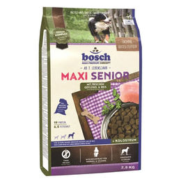 Bosch Hundetrockenfutter Maxi Senior Geflügel Light für große Rassen 2500 g - 2,5 kg – Bild 1 von 6