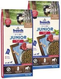 Produktbild von Bosch Junior Hundefutter Lamm und Reis Hypoallergen Glutenfrei 2x15 kg - 2 x 15 kg