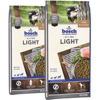 Produktbild von Bosch Light Hundefutter Adult Geflügel und Fisch zur Gewichtskontrolle 25 kg - 2 x 12,5 kg