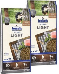 Produktbild von Bosch Light Hundefutter für Adult zur Gewichtsreduktion 2x12,5 kg - 2 x 12,5 kg
