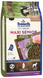 Bosch Maxi Senior Hundetrockenfutter Geflügel und Reis für große Rassen 1 kg - 1 kg – Bild 1 von 7