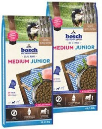 Produktbild von Bosch Medium Junior Hundefutter Geflügel 2x15 kg - 2 x 15 kg
