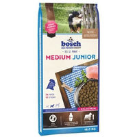 Produktbild von Bosch Medium Junior Hundetrockenfutter Geflügel oder Fisch 2 x 15 kg - 15 kg